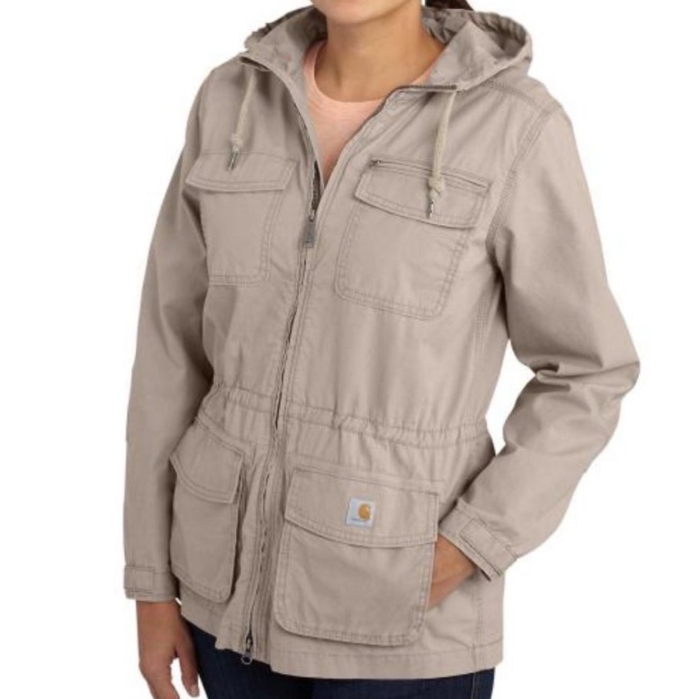 CARHARTT El Paso Utility Jacket Tan - Picture 1 of 16